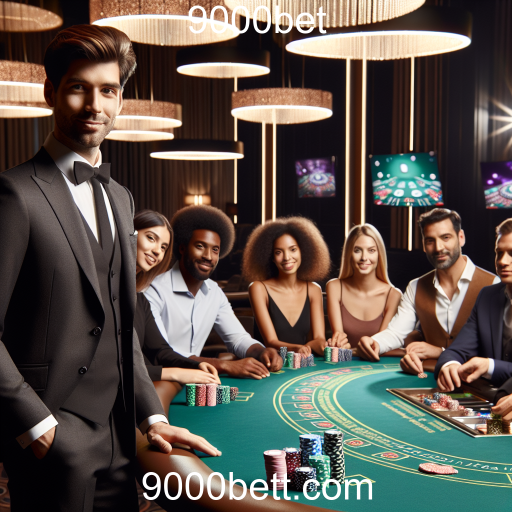Experimente a Emoção do Cassino Ao Vivo no 9000bet